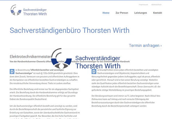 Elektrosachverständiger Wirth
