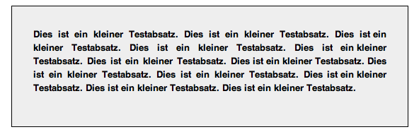 CSS Formatierung