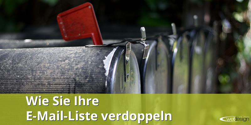 E-Mail-Liste verdoppeln