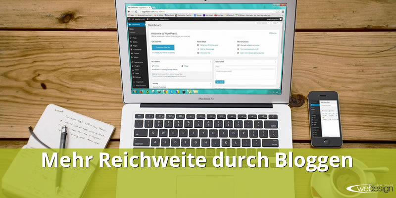 Die Reichweite durch Bloggen erhöhen
