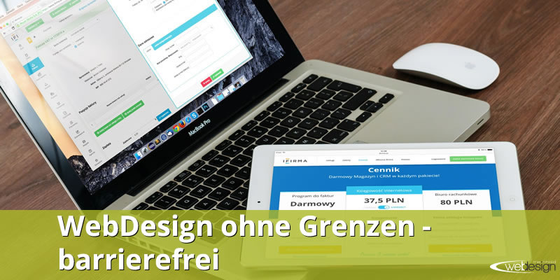 Webdesign barrierefrei